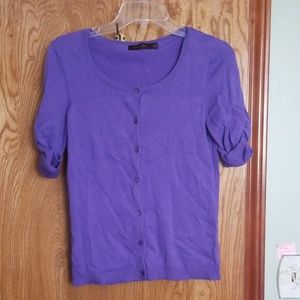 The Limited purple Knit shirt